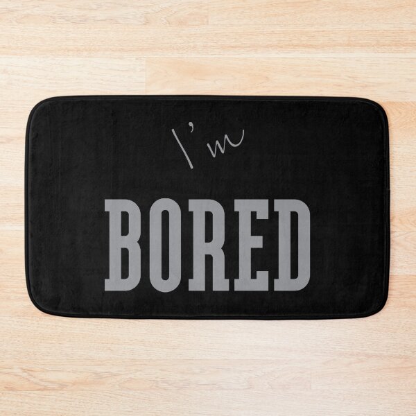 Item preview, I'm "Bored" Grey designed and sold by MHich.