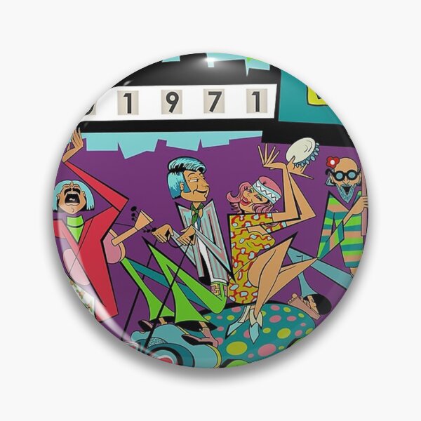 Item preview, Doodle Bug Retro Pinball Art Print designed and sold by alicemcgrif.