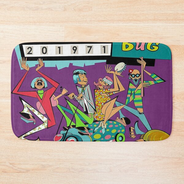 Item preview, Doodle Bug Retro Pinball Art Print designed and sold by alicemcgrif.