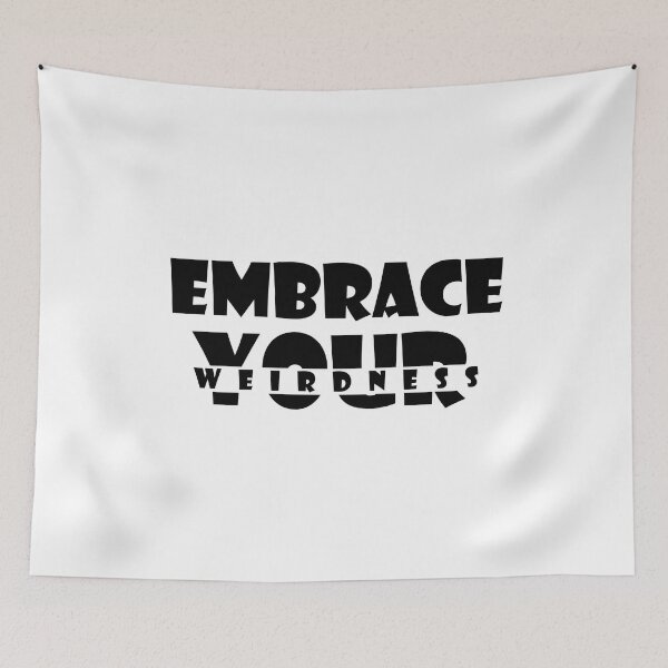 Item preview, Embrace your weirdness designed and sold by Mandala & More.