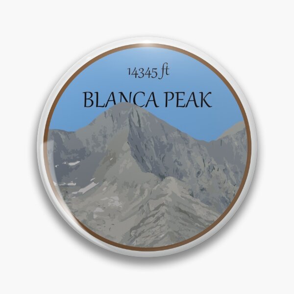Item preview, Blanca Peak Illustration designed and sold by scrossdesigns.