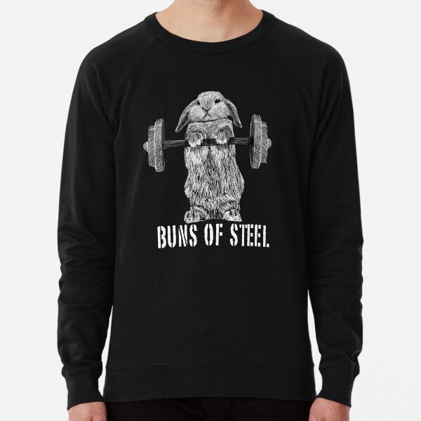 Buns of Steel (Dark) Lightweight Sweatshirt