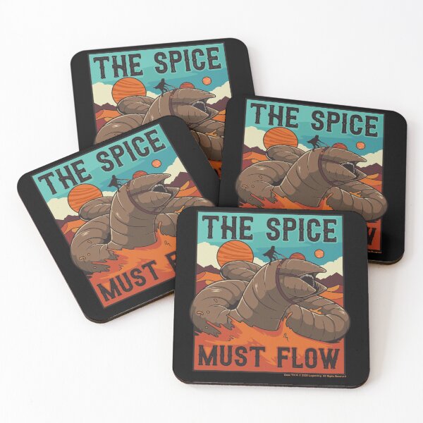 Aperçu de l'œuvre The Spice Must Flow Sandworm équitation créée et vendue par B-Cubed-Shirts.