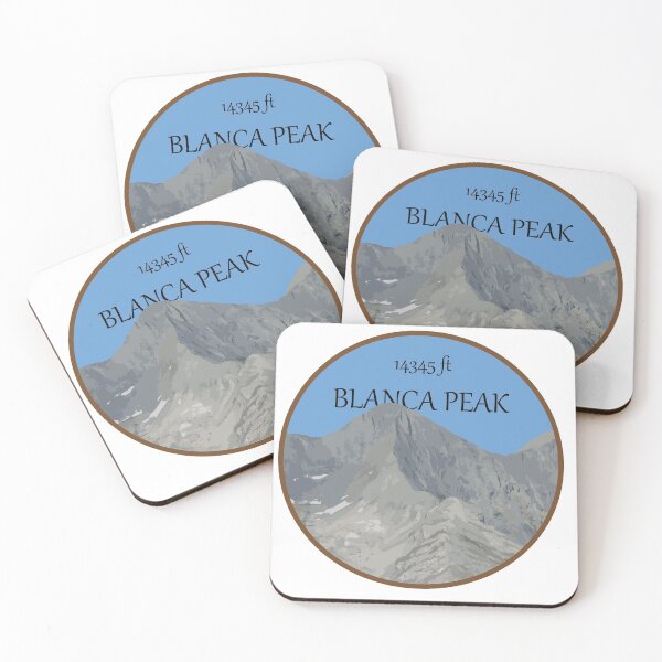 Item preview, Blanca Peak Illustration designed and sold by scrossdesigns.