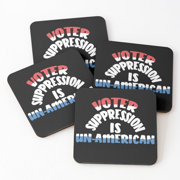 Item preview, Voter Suppression Is Un-american - red, white, and blue designed and sold by Chubuter.