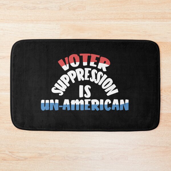 Item preview, Voter Suppression Is Un-american - red, white, and blue designed and sold by Chubuter.