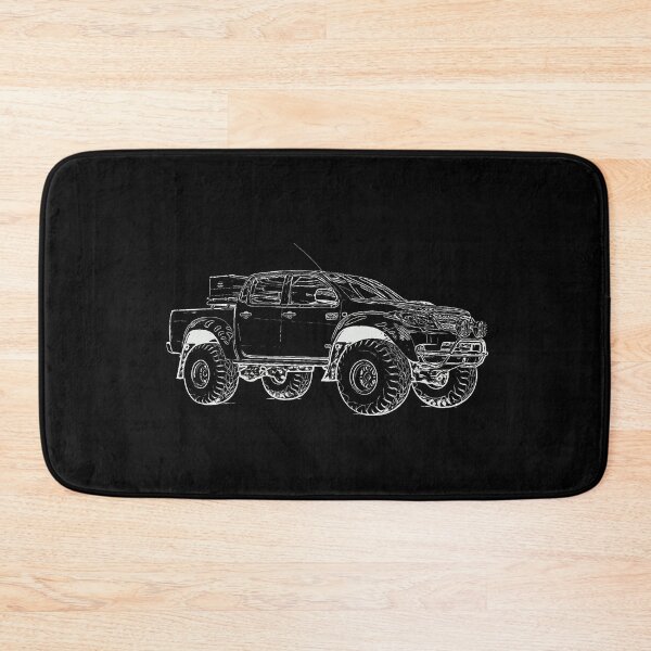 Item preview, Hilux Explorer Truck Wireframe White designed and sold by Auto-Prints.