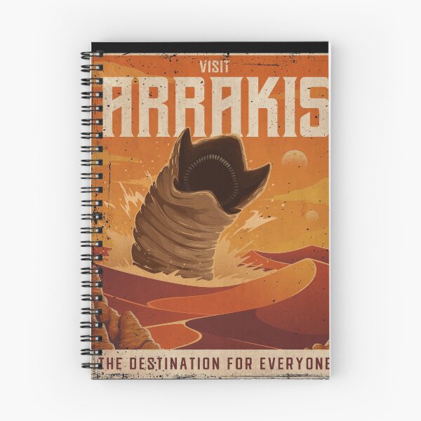 Item preview, Arrakis Retro Vintage Tourism Decal designed and sold by B-Cubed-Shirts.