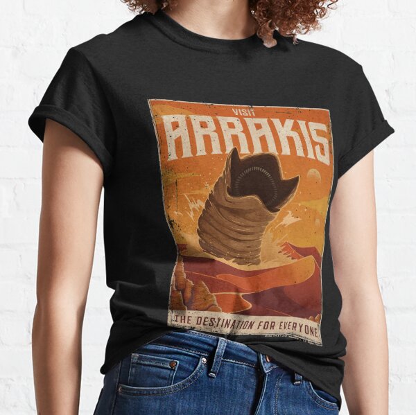 Item preview, Arrakis Retro Vintage Tourism Decal designed and sold by B-Cubed-Shirts.