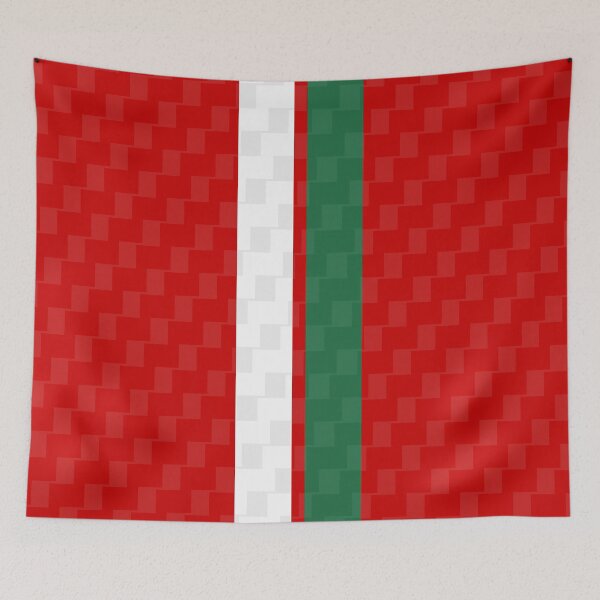 Item preview, Wales Retro 1996 - 1998 Red White Green Stripes  designed and sold by Sporting Colour.