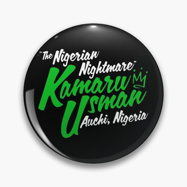 Item preview, Kamaru Usman - The Nigerian Nightmare designed and sold by freelobster.