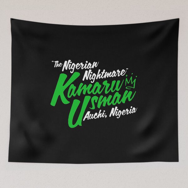 Item preview, Kamaru Usman - The Nigerian Nightmare designed and sold by freelobster.