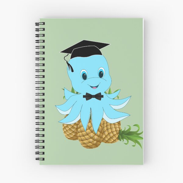 Item preview, Pineapple Octopus Graduate designed and sold by DiensDesign.