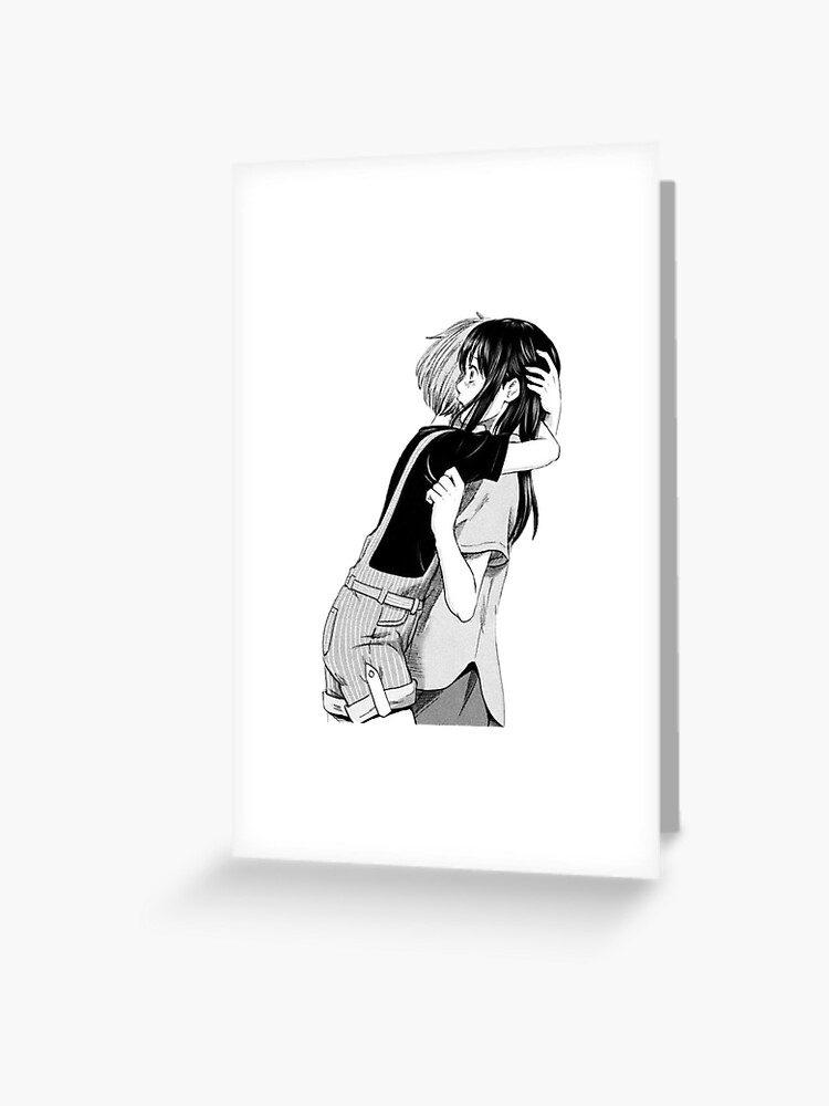 Anime Couple Greeting Cards for Sale