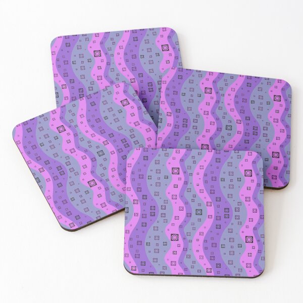 Item preview, Pink and purple stripes with fine pattern designed and sold by Emilina98.