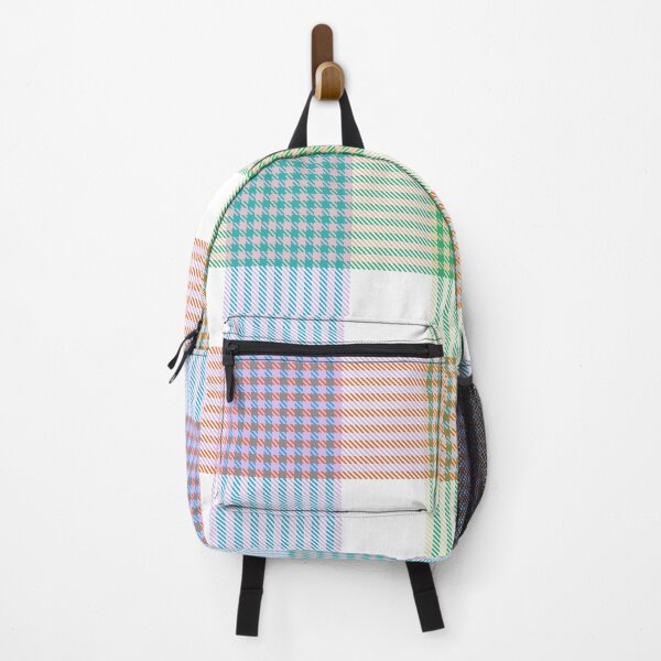 Item preview, Rainbow Pastel Plaid Tartan Textured Pattern designed and sold by Siu-Hong Mok.