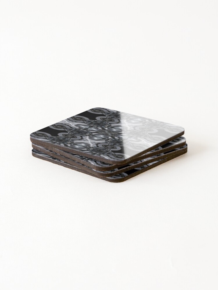 Thumbnail 4 of 5, Coasters (Set of 4), Smoke Design designed and sold by Ralad2021.