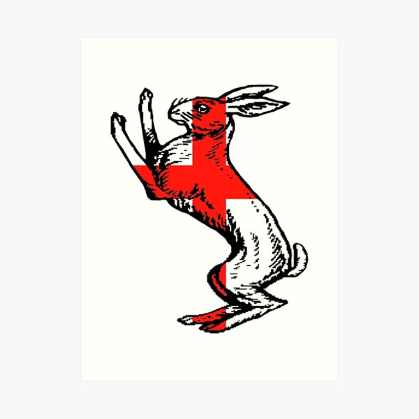 Mad March Hare Art Print