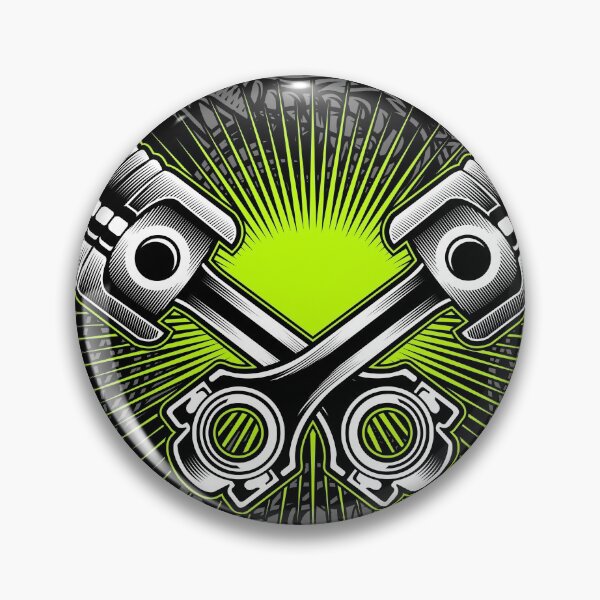 Item preview, Crossed Motorcycle Pistons designed and sold by amersoliman.