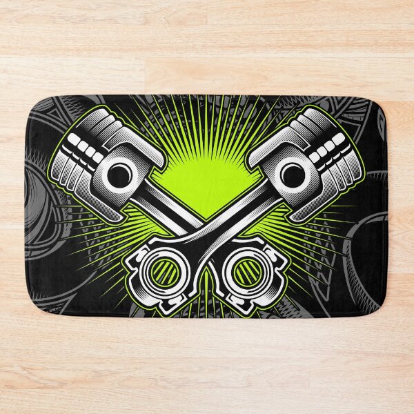 Item preview, Crossed Motorcycle Pistons designed and sold by amersoliman.