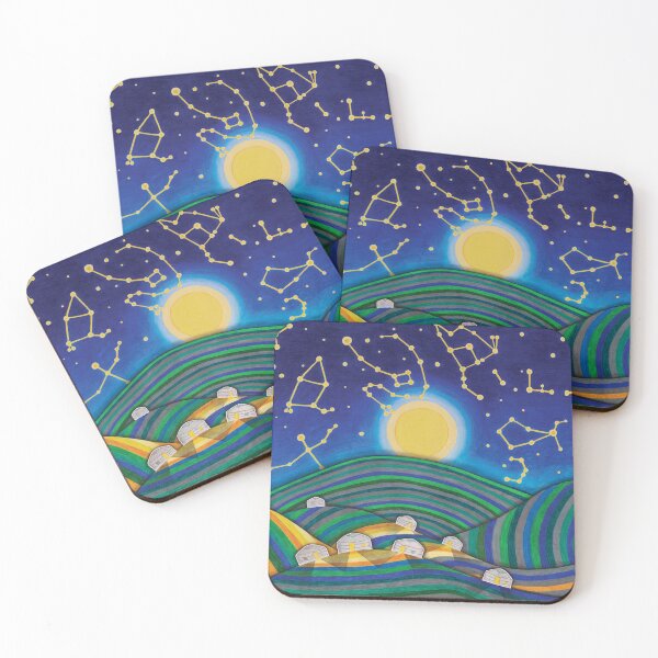 Item preview, Camping under the stars in Mongolia designed and sold by artexperiment.