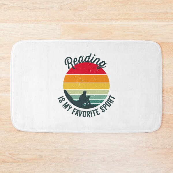 Item preview, Reading Is My Favorite Sport, Reading Will Take You Everywhere designed and sold by piskwi.