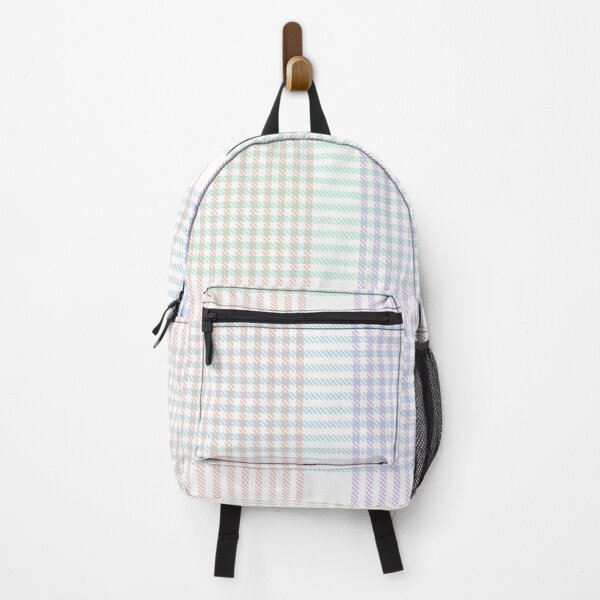 Item preview, Rainbow Pastel Plaid Tartan Textured Pattern designed and sold by Siu-Hong Mok.