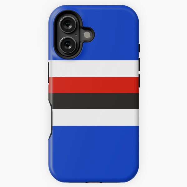 Item preview, Sampdoria Retro Home Blue White Red Black Bars 1992 designed and sold by Sporting Colour.