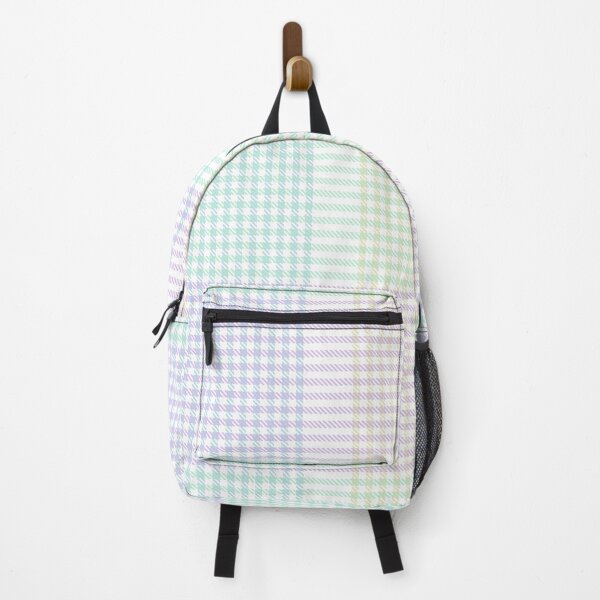 Item preview, Rainbow Pastel Plaid Tartan Textured Pattern designed and sold by Siu-Hong Mok.