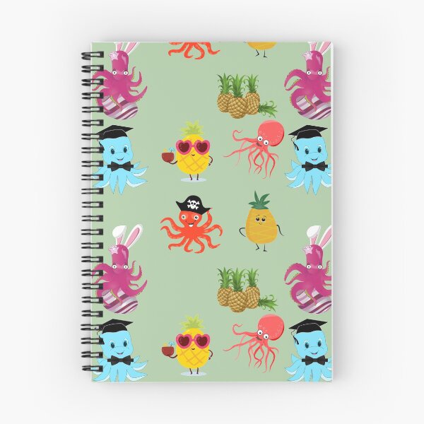 Item preview, Funny Pineapple Octopus  designed and sold by DiensDesign.