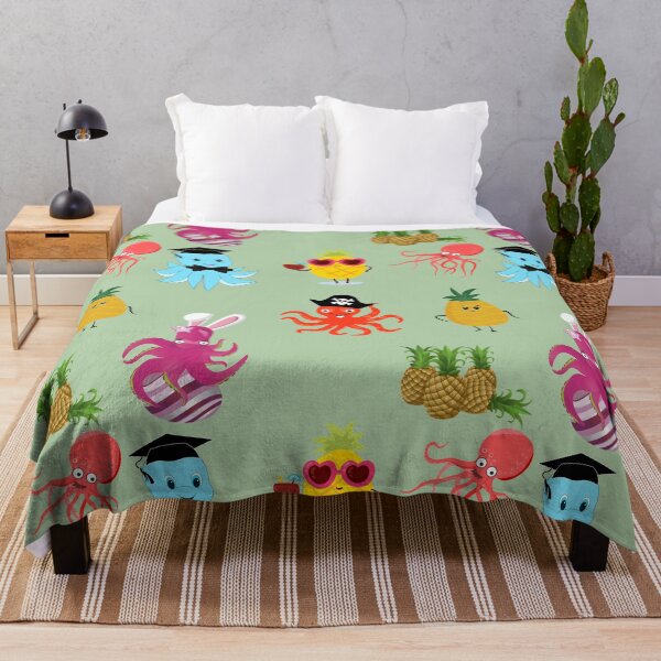 Item preview, Funny Pineapple Octopus designed and sold by DiensDesign.