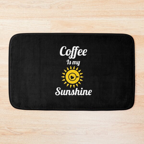 Item preview, Coffee is my Sunshine - coffee lover quote. designed and sold by Theleochick.