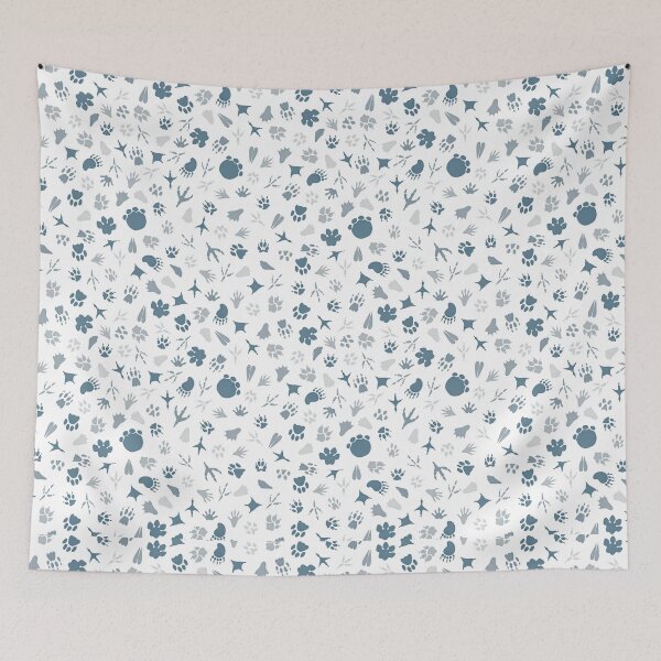 Item preview, Animal footprints pattern designed and sold by BorneowithLove.