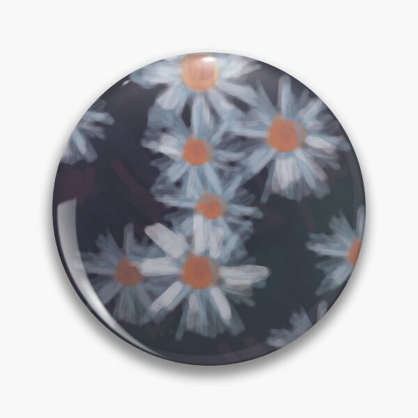 Item preview, white flower Chamomile pattern designed and sold by MalyarMN.