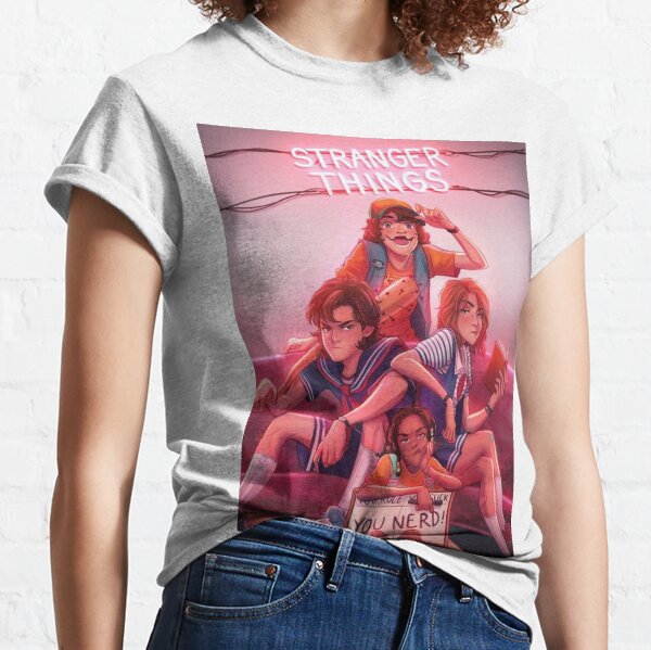 stranger things Camiseta clásica