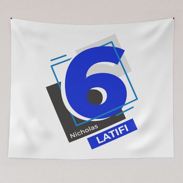 Item preview, Nicholas Latifi - Formula 1 Williams Racing - Number 6 designed and sold by Cgraphy.