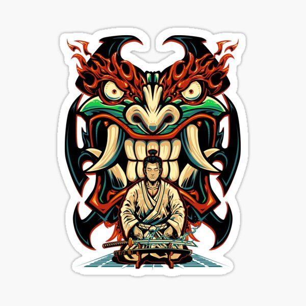 My Evil is Law - Aku Sticker