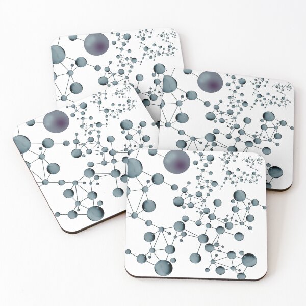 Item preview, Molecules pattern designed and sold by BorneowithLove.