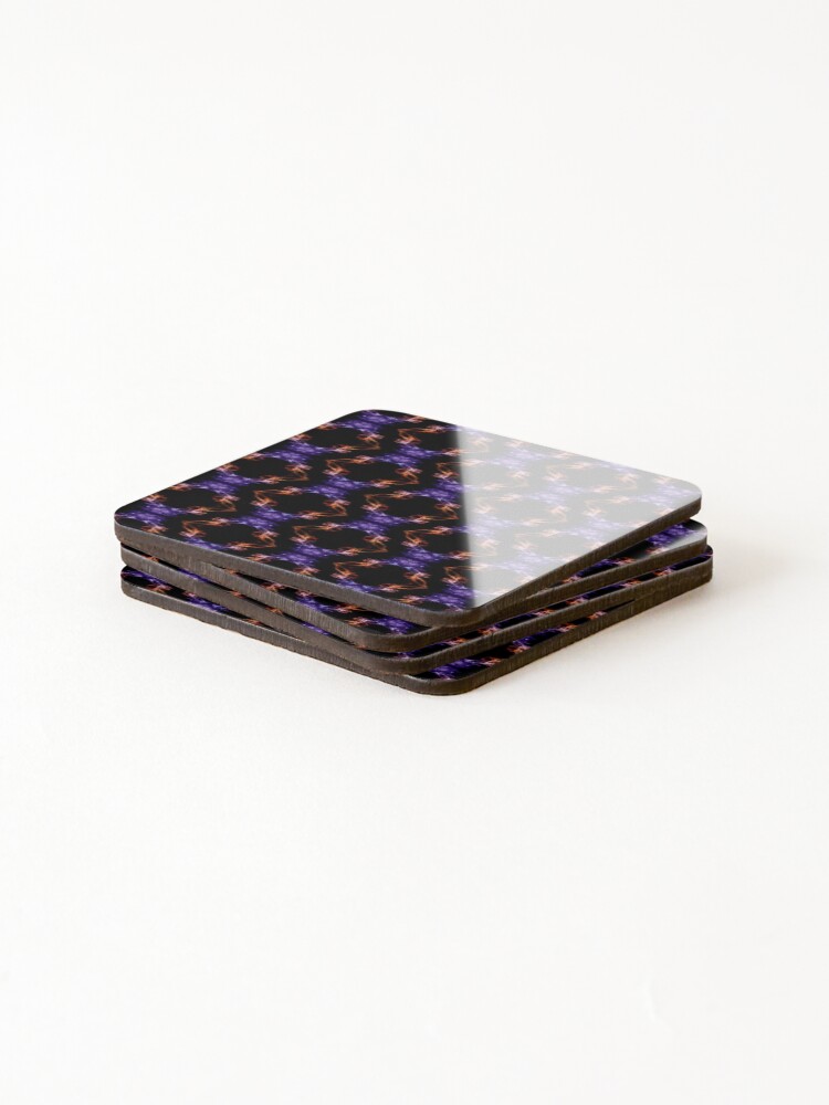 Thumbnail 4 of 5, Coasters (Set of 4), Smoke Design designed and sold by Ralad2021.