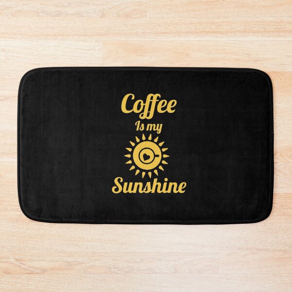 Item preview, Coffee is my Sunshine - coffee lover quote. designed and sold by Theleochick.