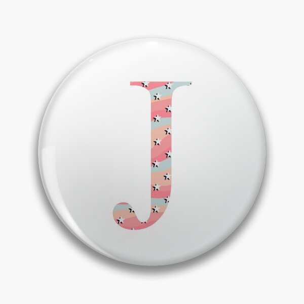 Item preview, Star Pattern Letter J designed and sold by muffinstandd.