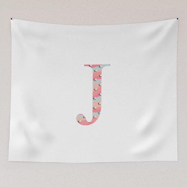 Item preview, Star Pattern Letter J designed and sold by muffinstandd.