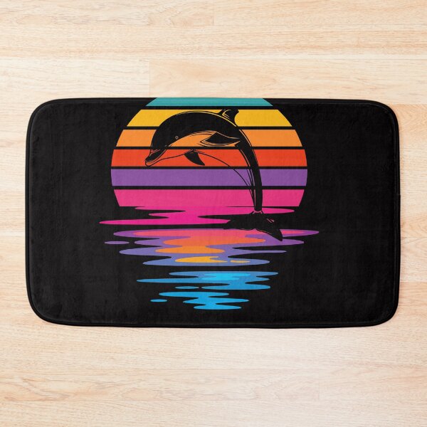 Item preview, Colorful rainbow dolphin ocean designed and sold by Imutobi.