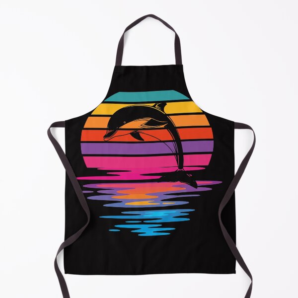 Item preview, Colorful rainbow dolphin ocean designed and sold by Imutobi.
