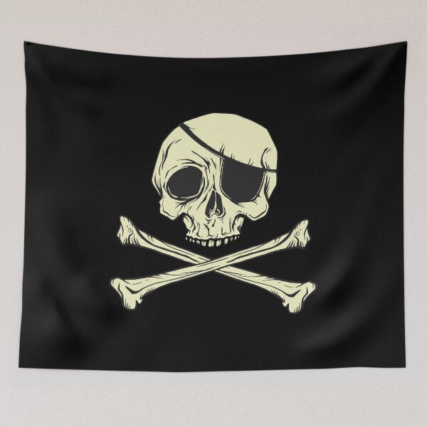 Item preview, Skull and cross bones -pirate tees. designed and sold by PrintPress.