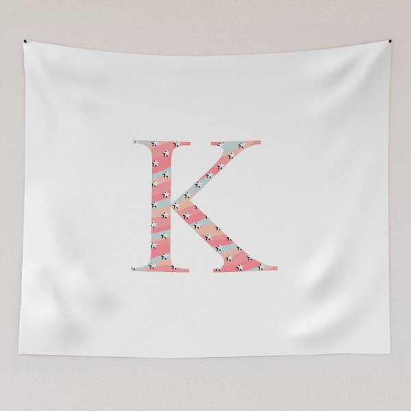 Item preview, Star Pattern Letter K designed and sold by muffinstandd.