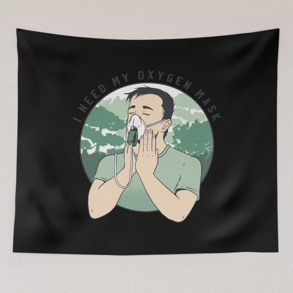 Item preview, Oxygen mask design designed and sold by PrintPress.
