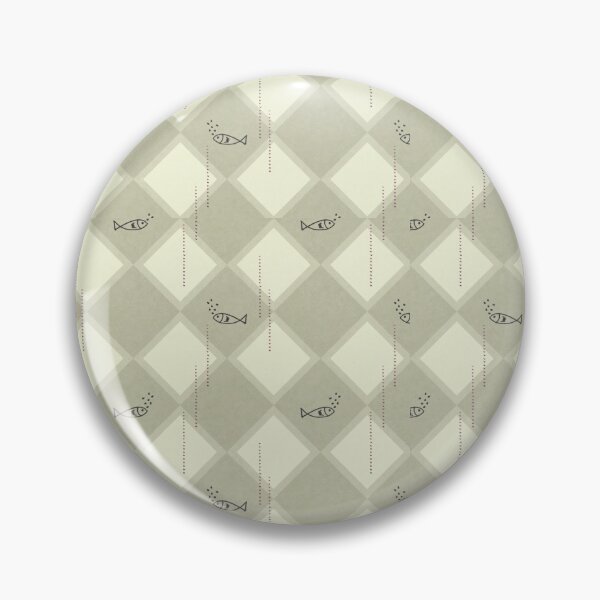 Item preview, Fish and rhombus pattern designed and sold by BorneowithLove.