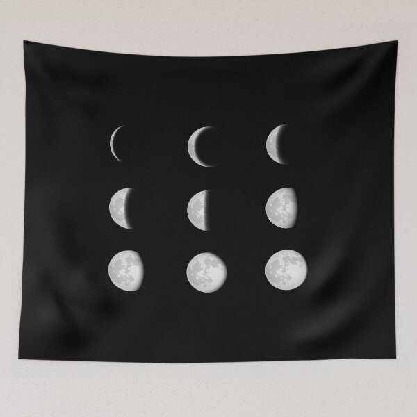 Item preview, Moon Phases - Interesting space and astronomy tees. designed and sold by PrintPress.