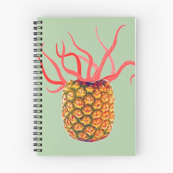 Item preview, Pineapple Octopus Orange designed and sold by DiensDesign.